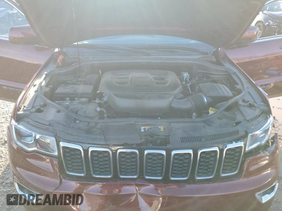 2022 Jeep Grand Cherokee WK Laredo X with VIN 1C4RJFAGXNC139934, listed as a Copart auction lot 81574764 with 43,783 mi miles and Salvage Title. Bid and sale history available at carsss.com. Image 12.