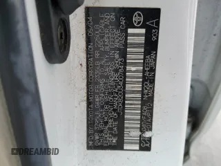 2004 Toyota Prius with VIN JTDKB20U340078473, listed as a Copart auction lot 52633955 with 146,932 mi miles and Salvage Title. Bid and sale history available at DreamBid. Image 12.