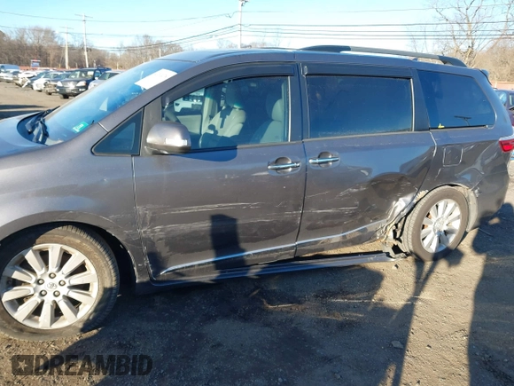 2015 Toyota Sienna Ltd with VIN 5TDDK3DC5FS096649, listed as a IAAI auction lot 41292478 with 234,298 mi miles. Bid and sale history available at carsss.com. Image 17.