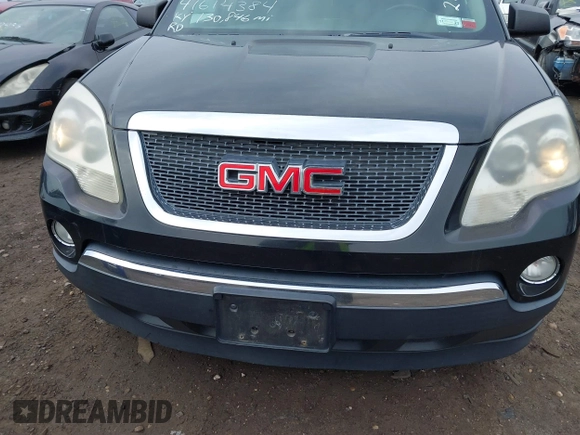 2008 GMC Acadia SLE1 with VIN 1GKEV13718J302154, listed as a IAAI auction lot 41614384 with 130,846 mi miles. Bid and sale history available at carsss.com. Image 6.