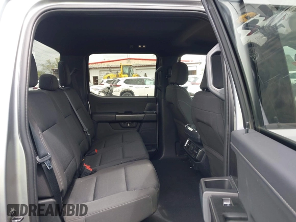 2023 Ford F-150 XL with VIN 1FTEW1C53PFC27546, listed as a IAAI auction lot 42123401 with 53,881 mi miles. Bid and sale history available at carsss.com. Image 8.