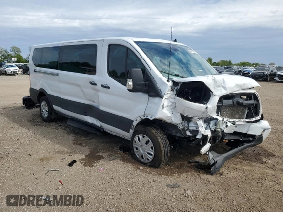2023 Ford Transit Passenger XL с VIN 1FBAX2Y82PKA53310, выставлен на аукционе Copart как лот 58484565 с пробегом Не указан миль и Списание • Salvage title. История ставок и продаж доступна на DreamBid. Изображение 4.