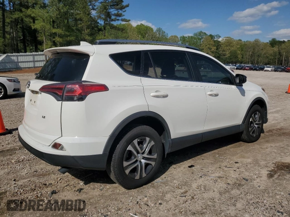 2017 Toyota RAV4 LE with VIN JTMZFREV8HJ708176, listed as a Copart auction lot 52214815 with 87,171 mi miles and Salvage Title. Bid and sale history available at DreamBid. Image 3.