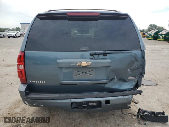 2010 Chevrolet Tahoe LS with VIN 1GNUCAE00AR103589, listed as a Copart auction lot 60621345 with 214,922 mi miles and Salvage title. Bid and sale history available at DreamBid. Image 6.