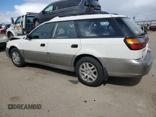 2001 Subaru Legacy Outback with VIN 4S3BH665217678037, listed as a Copart auction lot 49513005 with 193,477 mi miles and Salvage title. Bid and sale history available at DreamBid. Image 2.