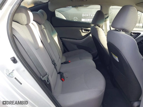 2015 Hyundai Elantra SE with VIN 5NPDH4AE9FH567797, listed as a IAAI auction lot 41175638 with 100,029 mi miles. Bid and sale history available at carsss.com. Image 8.