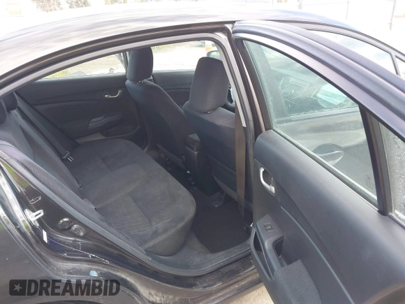 2013 Honda Civic LX with VIN 19XFB2F5XDE224067, listed as a IAAI auction lot 41735532 with 121,290 mi miles and . Bid and sale history available at DreamBid. Image 8.