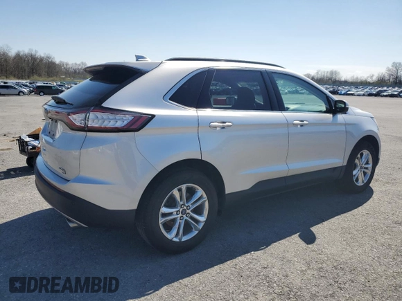 2015 Ford Edge SEL with VIN 2FMTK4J87FBB05267, listed as a Copart auction lot 52522845 with 84,137 mi miles and Salvage Title. Bid and sale history available at carsss.com. Image 3.