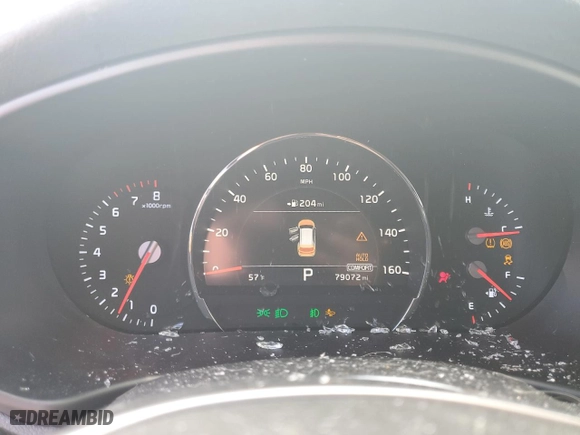2019 Kia Sorento EX V6 with VIN 5XYPH4A59KG459940, listed as a Copart auction lot 86591644 with 79,072 mi miles and Salvage Title. Bid and sale history available at carsss.com. Image 9.