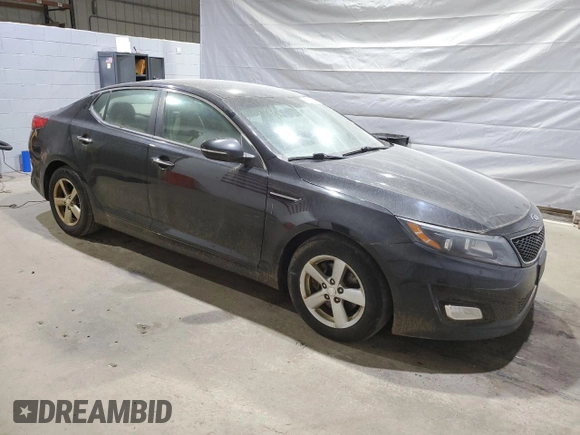 2015 Kia Optima LX z VIN 5XXGM4A77FG413983, wystawiony jako Copart lot #58971875 z przebiegiem 167 689 mil mil oraz Czysty tytuł • Clean title. Historia ofert i sprzedaży dostępna na DreamBid. Obrazek 4.