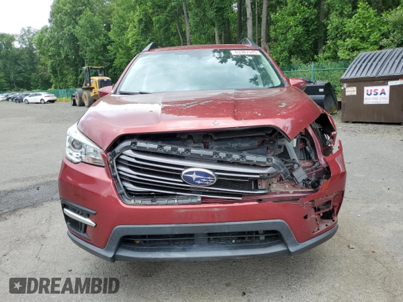 2019 Subaru Ascent Premium with VIN 4S4WMAFD4K3410344, listed as a Copart auction lot 63387545 with 127,284 mi miles and Salvage title. Bid and sale history available at DreamBid. Image 5.