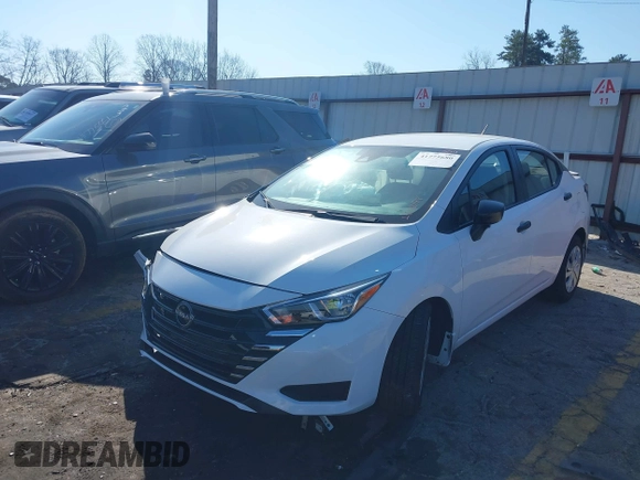 2024 Nissan Versa S with VIN 3N1CN8DVXRL836078, listed as a IAAI auction lot 41775680 with 18,093 mi miles and . Bid and sale history available at DreamBid. Image 2.