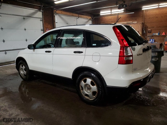 2008 Honda CR-V LX with VIN 5J6RE48308L024799, listed as a Copart auction lot 51260935 with 124,647 mi miles and Salvage Title. Bid and sale history available at carsss.com. Image 2.