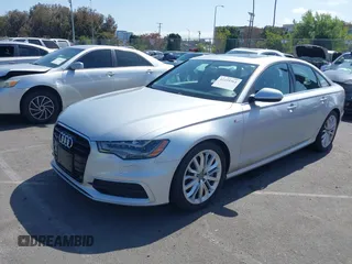 2012 Audi A6 Premium Plus with VIN WAUBGAFC1CN004574, listed as a IAAI auction lot 42335361 with 76,655 mi miles and . Bid and sale history available at DreamBid. Image 2.