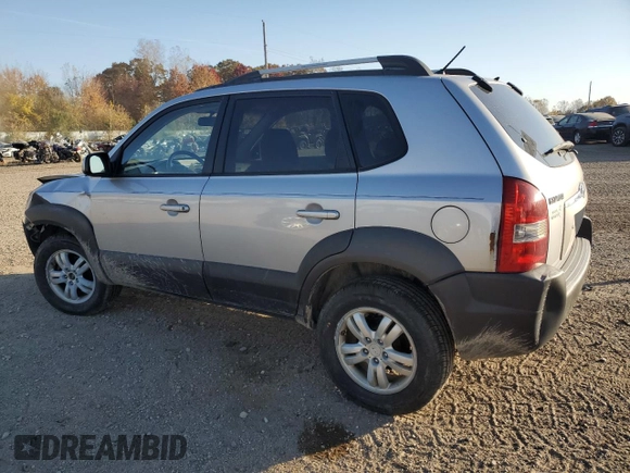 2006 Hyundai Tucson GLS with VIN KM8JN12D56U381210, listed as a Copart auction lot 76963654 with 201,608 mi miles and Salvage Title. Bid and sale history available at carsss.com. Image 2.