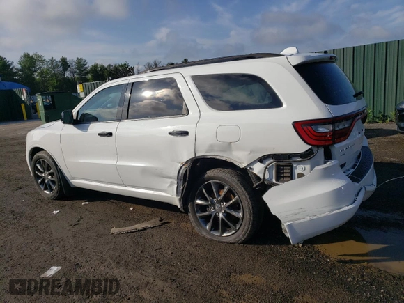 2017 Dodge Durango GT with VIN 1C4RDJDG8HC677347, listed as a Copart auction lot 58028305 with 111,952 mi miles and Salvage title. Bid and sale history available at DreamBid. Image 2.