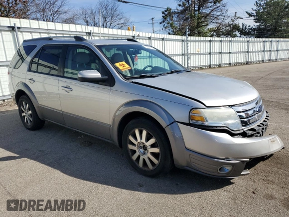 2008 Ford Taurus X SEL with VIN 1FMDK02W28GA05793, listed as a Copart auction lot 52317125 with 158,271 mi miles and Salvage title. Bid and sale history available at DreamBid. Image 4.