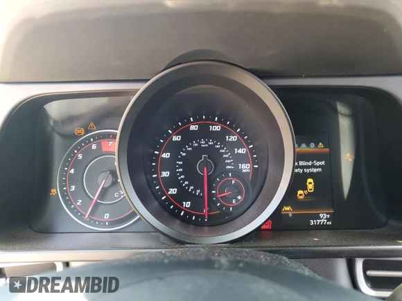 2023 Hyundai Elantra SEL with VIN 5NPLM4AG3PH092528, listed as a Copart auction lot 51916135 with 31,777 mi miles and Salvage title. Bid and sale history available at DreamBid. Image 9.