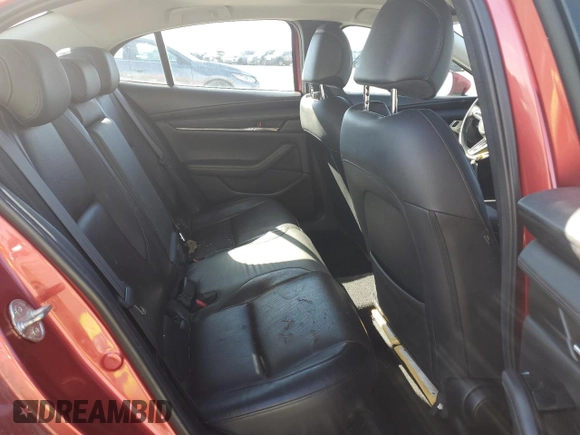 2019 Mazda 3 Premium with VIN 3MZBPAEMXKM103980, listed as a Copart auction lot 47821985 with 95,329 mi miles and Salvage Title. Bid and sale history available at DreamBid. Image 10.