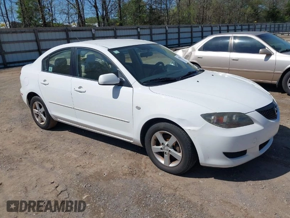 2005 Mazda 3 i with VIN JM1BK12F951340355, listed as a IAAI auction lot 41997844 with 188,991 mi miles and . Bid and sale history available at DreamBid. Image 1.