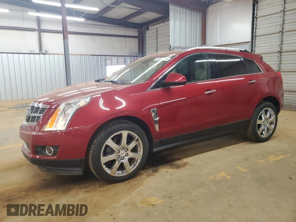 2011 Cadillac SRX Performance Collection with VIN 3GYFNEEY2BS517233, listed as a Copart auction lot 53602475 with 124,880 mi miles and Salvage Title. Bid and sale history available at carsss.com. Image 1.