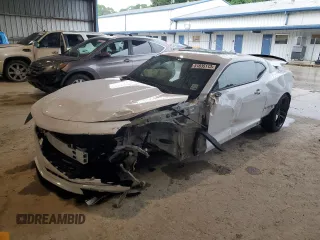 2021 Chevrolet Camaro 1LT with VIN 1G1FB1RSXM0110101, listed as a Copart auction lot 51835113 with 28,422 mi miles and Salvage title. Bid and sale history available at DreamBid. Image 1.