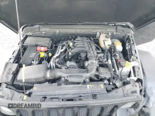 2022 Jeep Wrangler Unlimited High Tide with VIN 1C4HJXDG1NW134486, listed as a Copart auction lot 75280764 with 61,282 mi miles and Salvage Title. Bid and sale history available at DreamBid. Image 11.