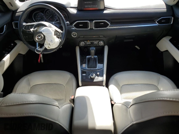 2018 Mazda CX-5 Grand Touring z VIN JM3KFBDM5J0379246, wystawiony jako Copart lot #58587865 z przebiegiem 46 339 mil mil oraz Szkody całkowita. Historia ofert i sprzedaży dostępna na DreamBid. Obrazek 8.