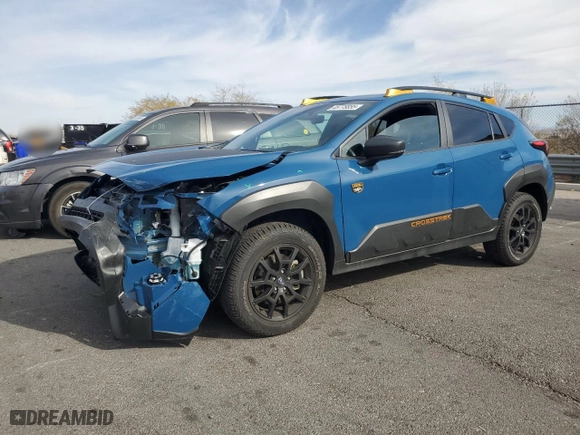 2024 Subaru Crosstrek Wilderness with VIN 4S4GUHU64R3727293, listed as a Copart auction lot 45775855 with 5,749 mi miles and Salvage Title. Bid and sale history available at carsss.com. Image 1.