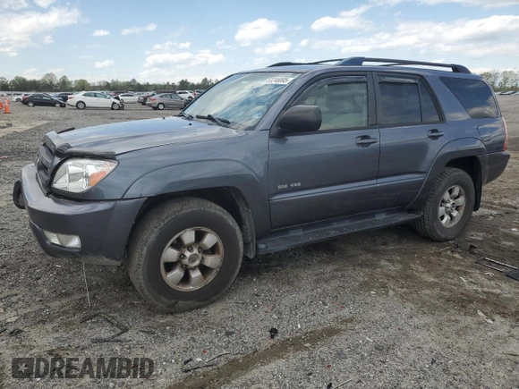 2004 Toyota 4Runner SR5 with VIN JTEBT14R848014312, listed as a Copart auction lot 53246895 with 142,398 mi miles and Salvage Title. Bid and sale history available at DreamBid. Image 1.