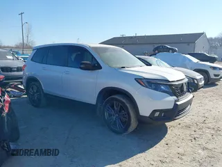 2020 Honda Passport EX-L z VIN 5FNYF8H59LB003761, wystawiony jako IAAI lot #41747018 z przebiegiem 99 551 mil mil oraz . Historia ofert i sprzedaży dostępna na DreamBid. Obrazek 1.