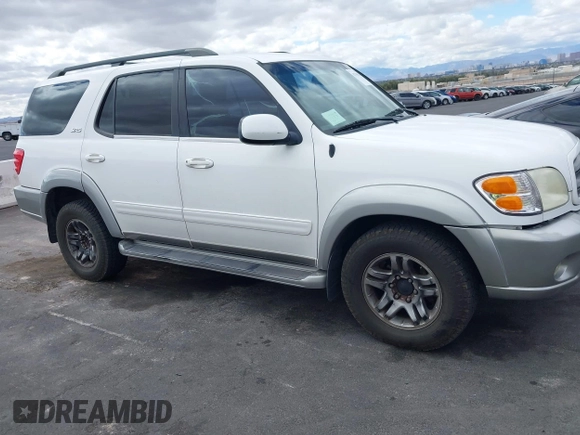 2003 Toyota Sequoia SR5 with VIN 5TDBT44A83S172501, listed as a IAAI auction lot 41794526 with 257,818 mi miles and . Bid and sale history available at DreamBid. Image 12.