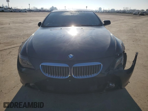 2006 BMW 6 Series 650Ci with VIN WBAEH13496CR50851, listed as a Copart auction lot 87455644 with 57,481 mi miles and Salvage Title. Bid and sale history available at carsss.com. Image 5.