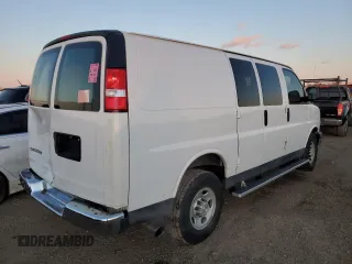 2019 Chevrolet Express Cargo with VIN 1GCWGAFP4K1284942, listed as a Copart auction lot 87129104 with 214,850 mi miles and Clean title. Bid and sale history available at DreamBid. Image 3.