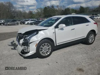 2018 Cadillac XT5 FWD with VIN 1GYKNARS4JZ114420, listed as a Copart auction lot 51523465 with 158,880 mi miles and Salvage Title. Bid and sale history available at carsss.com. Image 1.
