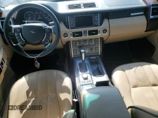 2011 Land Rover Range Rover HSE Lux with VIN SALMF1D41BA343179, listed as a Copart auction lot 62464155 with 170,248 mi miles and Salvage title. Bid and sale history available at DreamBid. Image 8.