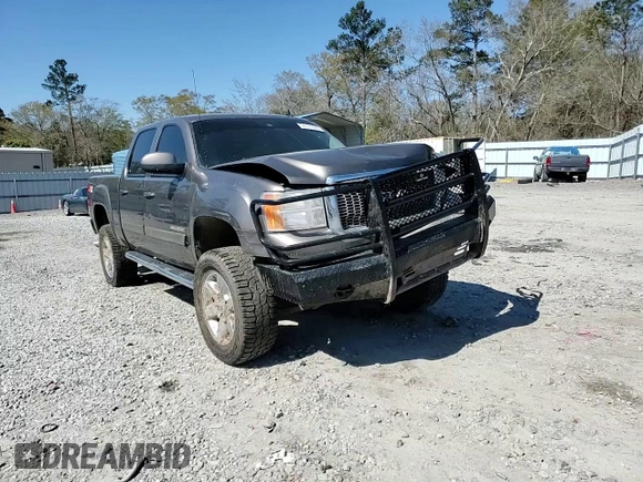 2013 GMC Sierra 1500 SLT with VIN 3GTP2WE71DG236708, listed as a Copart auction lot 50181885 with 205,620 mi miles and Salvage title. Bid and sale history available at DreamBid. Image 10.