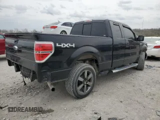 2014 Ford F-150 XL with VIN 1FTFX1EF9EKG08829, listed as a Copart auction lot 51449025 with 102,350 mi miles and Salvage Title. Bid and sale history available at carsss.com. Image 3.