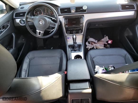 2013 Volkswagen Passat SE with VIN 1VWBP7A37DC106002, listed as a Copart auction lot 83014264 with 215,406 mi miles and Salvage Title. Bid and sale history available at carsss.com. Image 8.
