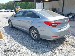 2015 Hyundai Sonata SE with VIN 5NPE24AF8FH118366, listed as a IAAI auction lot 42086388 with 179,499 mi miles and . Bid and sale history available at carsss.com. Image 3.