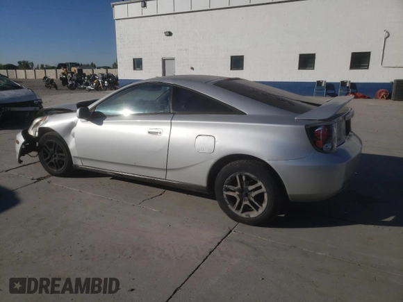 2002 Toyota Celica GT with VIN JTDDR32T220128940, listed as a Copart auction lot 73731814 with 0 mi miles and Salvage Title. Bid and sale history available at carsss.com. Image 2.