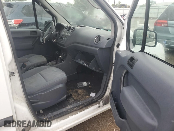 2012 Ford Transit Connect XLT with VIN NM0KS9BN9CT124462, listed as a Copart auction lot 65176614 with Not provided miles and Salvage title. Bid and sale history available at DreamBid. Image 8.