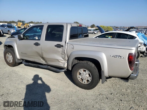 2005 GMC Canyon 1SE SLE Z71 with VIN 1GTDS136558111377, listed as a Copart auction lot 80158764 with 315,756 mi miles and Salvage Title. Bid and sale history available at carsss.com. Image 2.