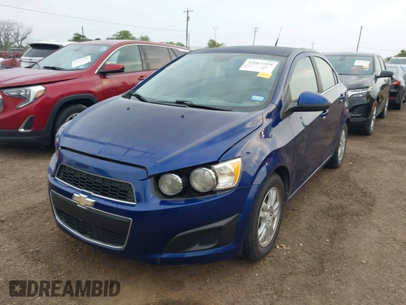 2013 Chevrolet Sonic LT with VIN 1G1JC5SH9D4160364, listed as a IAAI auction lot 42063359 with 111,222 mi miles and . Bid and sale history available at DreamBid. Image 6.
