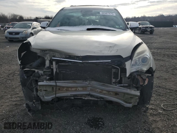 2014 Chevrolet Equinox LTZ with VIN 2GNFLHEK3E6105986, listed as a Copart auction lot 44567475 with 120,153 mi miles and Salvage Title. Bid and sale history available at carsss.com. Image 5.