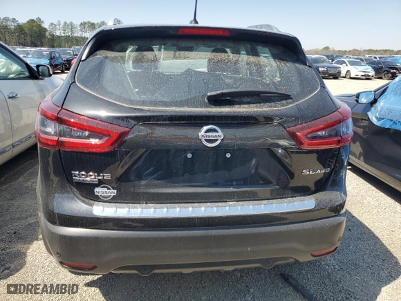 2022 Nissan Rogue Sport SL with VIN JN1BJ1CW6NW485019, listed as a Copart auction lot 48563915 with 1,320 mi miles and Salvage Title. Bid and sale history available at carsss.com. Image 6.