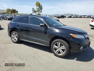 2013 Acura RDX Technology with VIN 5J8TB3H55DL003880, listed as a Copart auction lot 55113805 with 175,488 mi miles and Salvage title. Bid and sale history available at DreamBid. Image 4.
