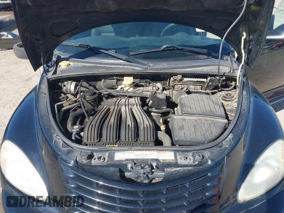 2005 Chrysler PT Cruiser with VIN 3C3EY45XX5T572509, listed as a IAAI auction lot 41733696 with 141,468 mi miles. Bid and sale history available at carsss.com. Image 10.