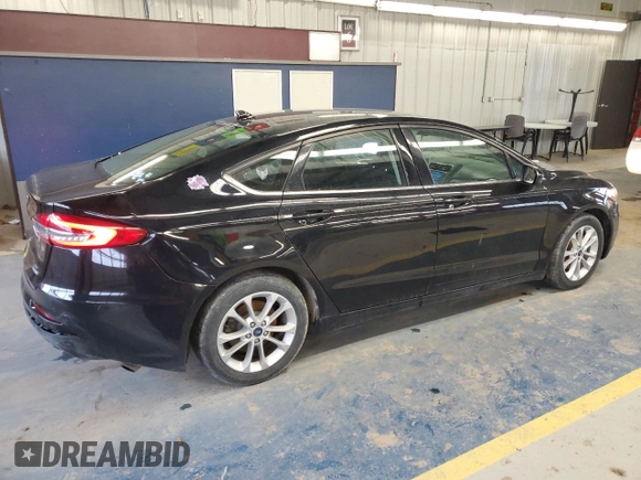 2020 Ford Fusion SE with VIN 3FA6P0HD4LR146442, listed as a Copart auction lot 51035875 with 109,163 mi miles and Salvage Title. Bid and sale history available at DreamBid. Image 3.