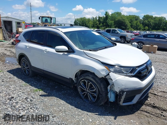 2021 Honda CR-V EX-L with VIN 5J6RW2H82MA008803, listed as a IAAI auction lot 42502922 with 15,638 mi miles and . Bid and sale history available at DreamBid. Image 1.